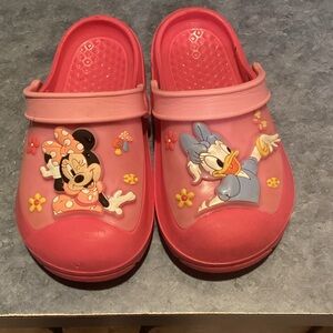 Pink Minnie & Daisy Kids Clogs
